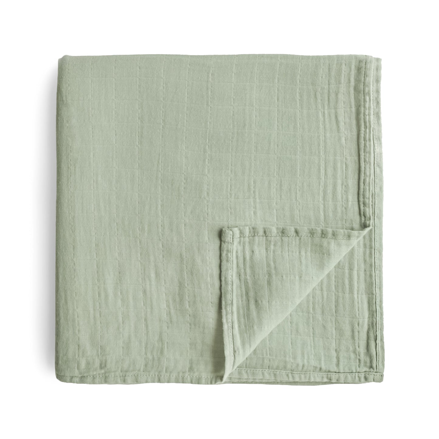 Organic Cotton Muslin Swaddle Blanket- Multiple Color Options
