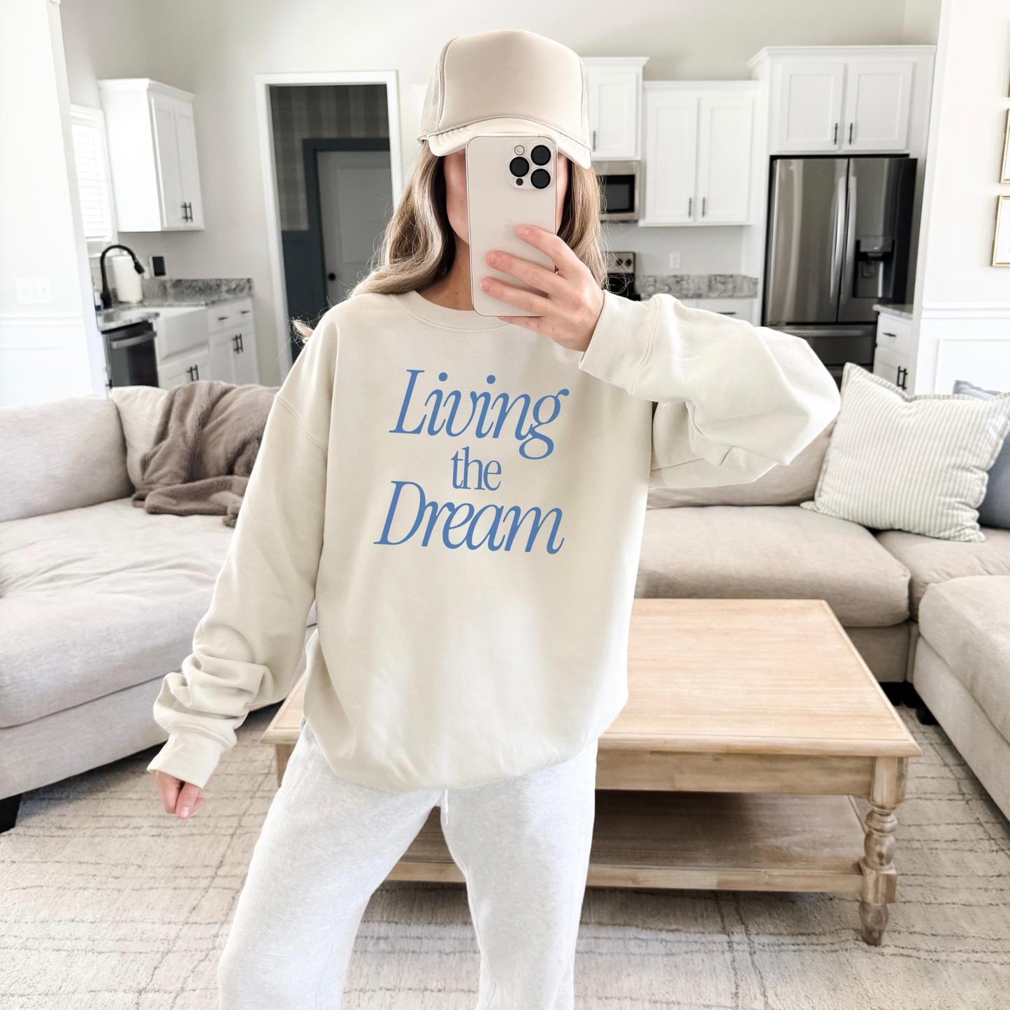 Living the Dream Graphic Sweatshirt