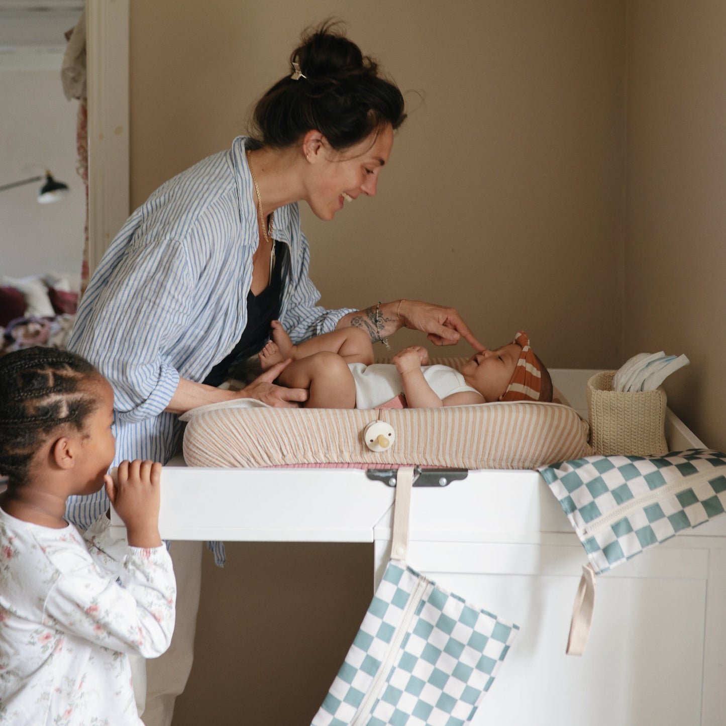 Extra Soft Muslin Changing Pad Cover- Multiple Color Options