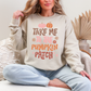 Take me To the Pumpkin Patch Sweatshirt in Multiple Colors