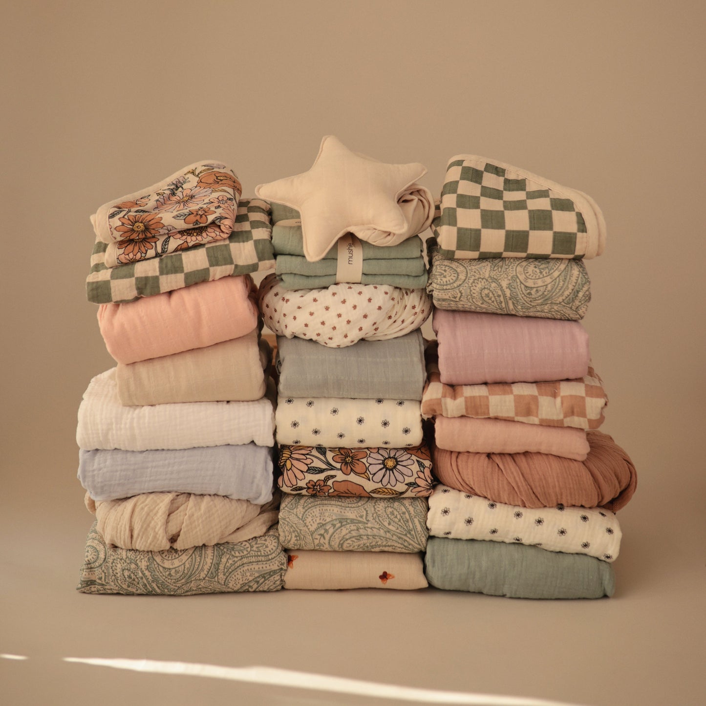 Extra Soft Muslin Changing Pad Cover- Multiple Color Options
