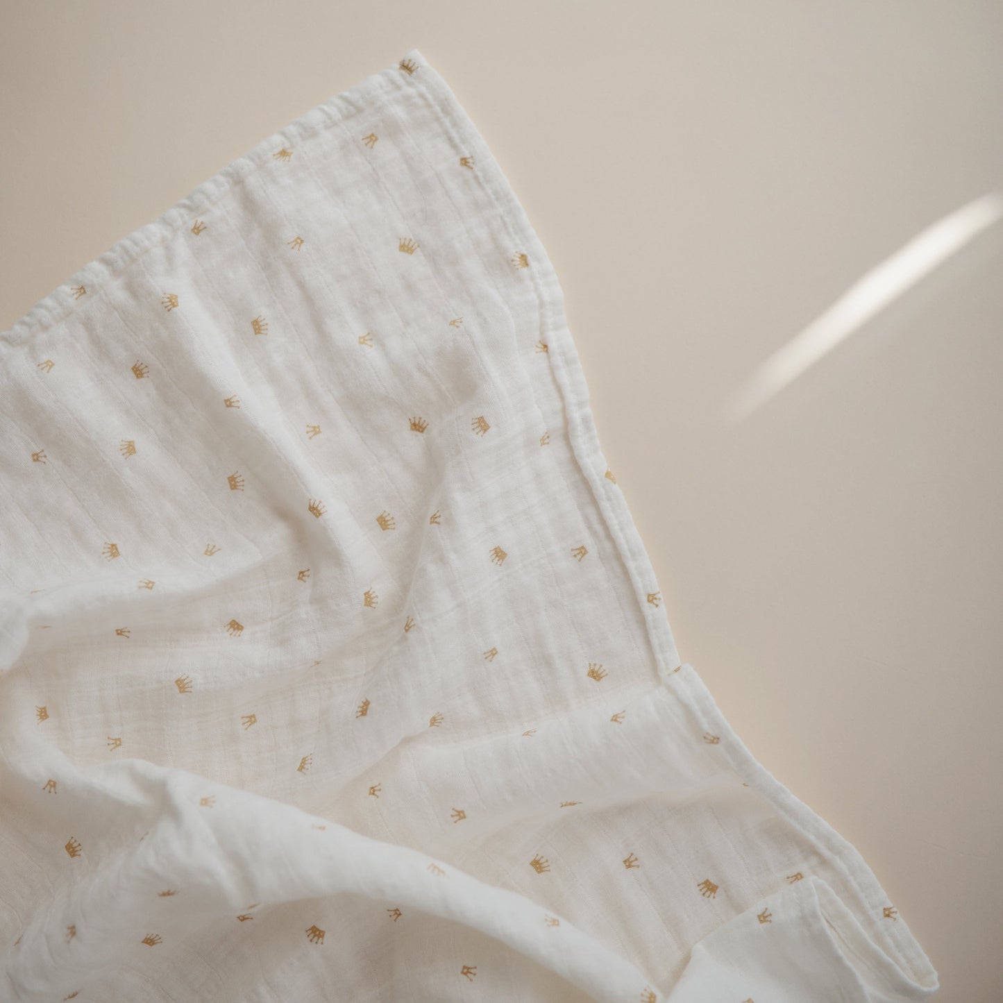 Organic Cotton Muslin Swaddle Blanket- Multiple Color Options