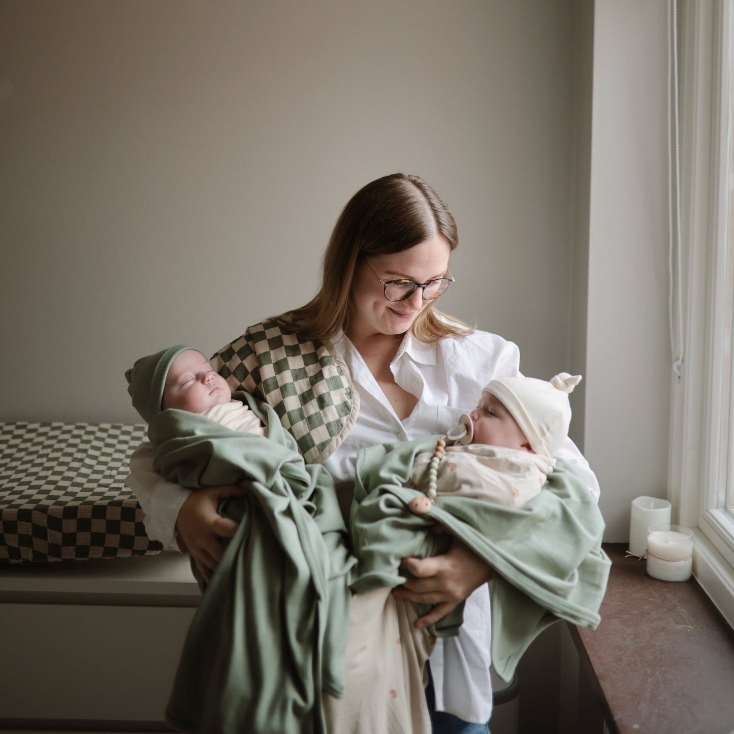 Extra Soft Muslin Changing Pad Cover- Multiple Color Options