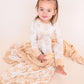 Two-Piece Pajama Set - Blush Daisy