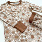 Two-Piece Pajama Set - Flower Garden