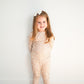 Two-Piece Pajama Set - Mocha Ditsy