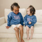 USA Daisy Crewneck Sweatshirt