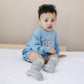 USA Star Bamboo Sweatshirt Romper