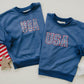 USA Stars Crewneck Sweatshirt