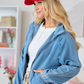 Erica Denim Zip Up Jacket