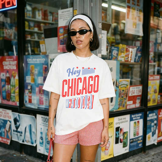 Hey Chicago What Do You Say Graphic Tee- 3 colors