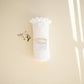 Pom Swaddle Blanket - White