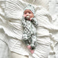 Zipper Romper - Jade Checker