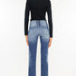 Kancan Miley High Waist Cropped Jeans