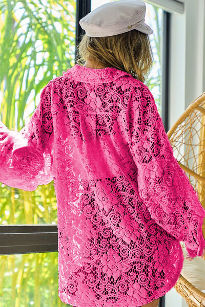 Lie In Lace Oversize Shacket