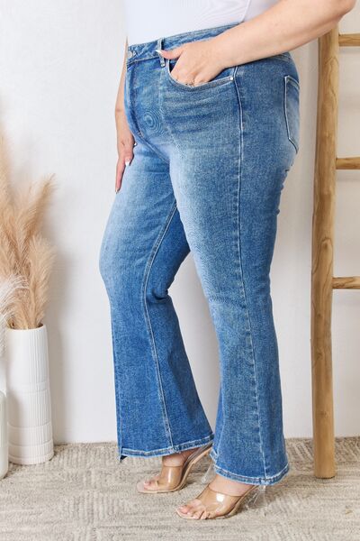 RISEN Rise Ankle Flare Jeans