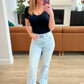 Brooke High Rise Control Top Vintage Wash Straight Jeans