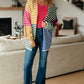 Marquee Lights Striped Cardigan