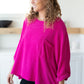 Pink Thoughts Chenille Blouse