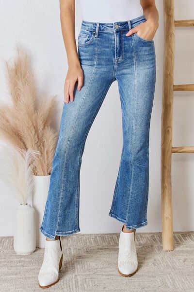 RISEN Rise Ankle Flare Jeans